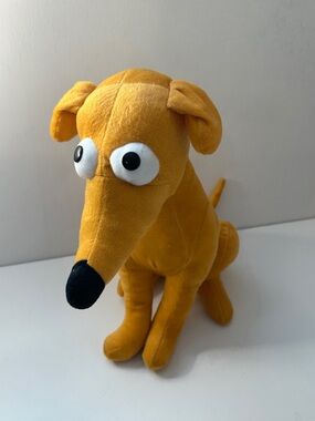 THE SIMPSONS - SANTAS LITTLE HELPER STUFFED PLUSH DOG